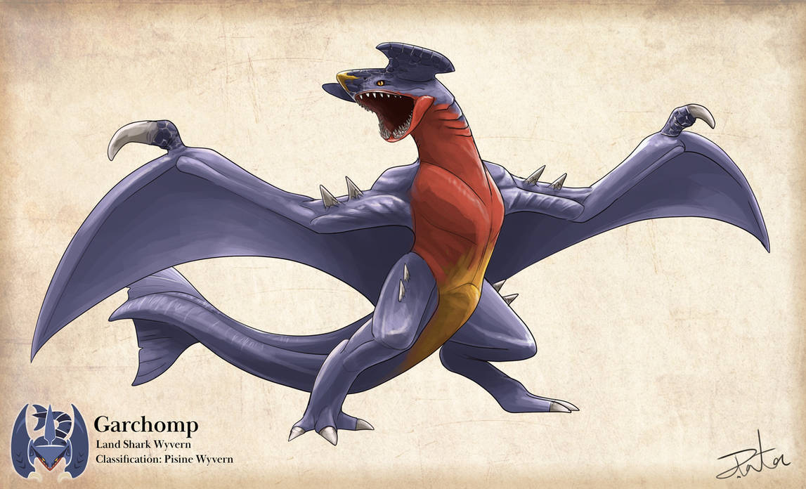 Turning Garchomp into a Monster Hunter Monster by Gugenheim98 on DeviantArt