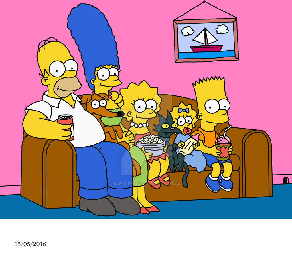 Sam Simpsons Deviantart The Simpsons by MarkLeedsUK on DeviantArt