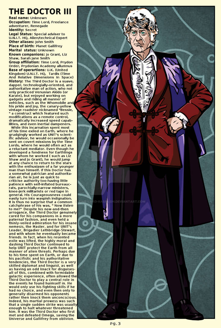 Time Lord Handbook-Page 3. (Doctor Who) by Time-Lord-Rassilon on DeviantArt