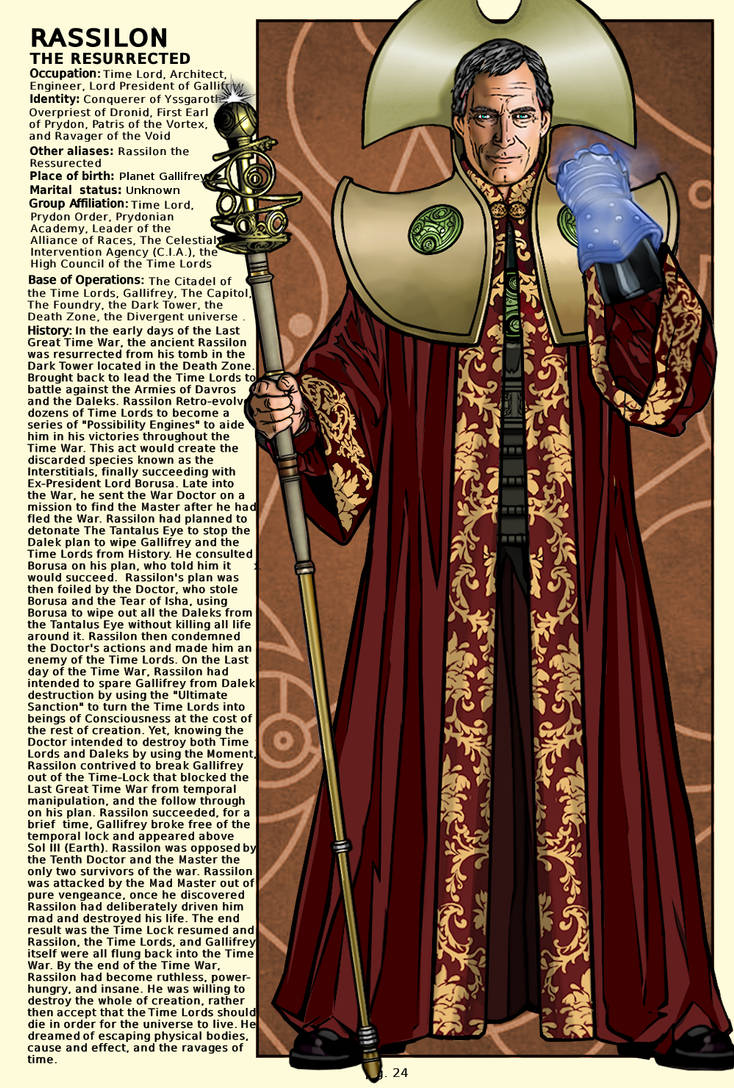 Time Lord Handbook-Page 24 (Rassilon Resurrected) by Time-Lord-Rassilon ...
