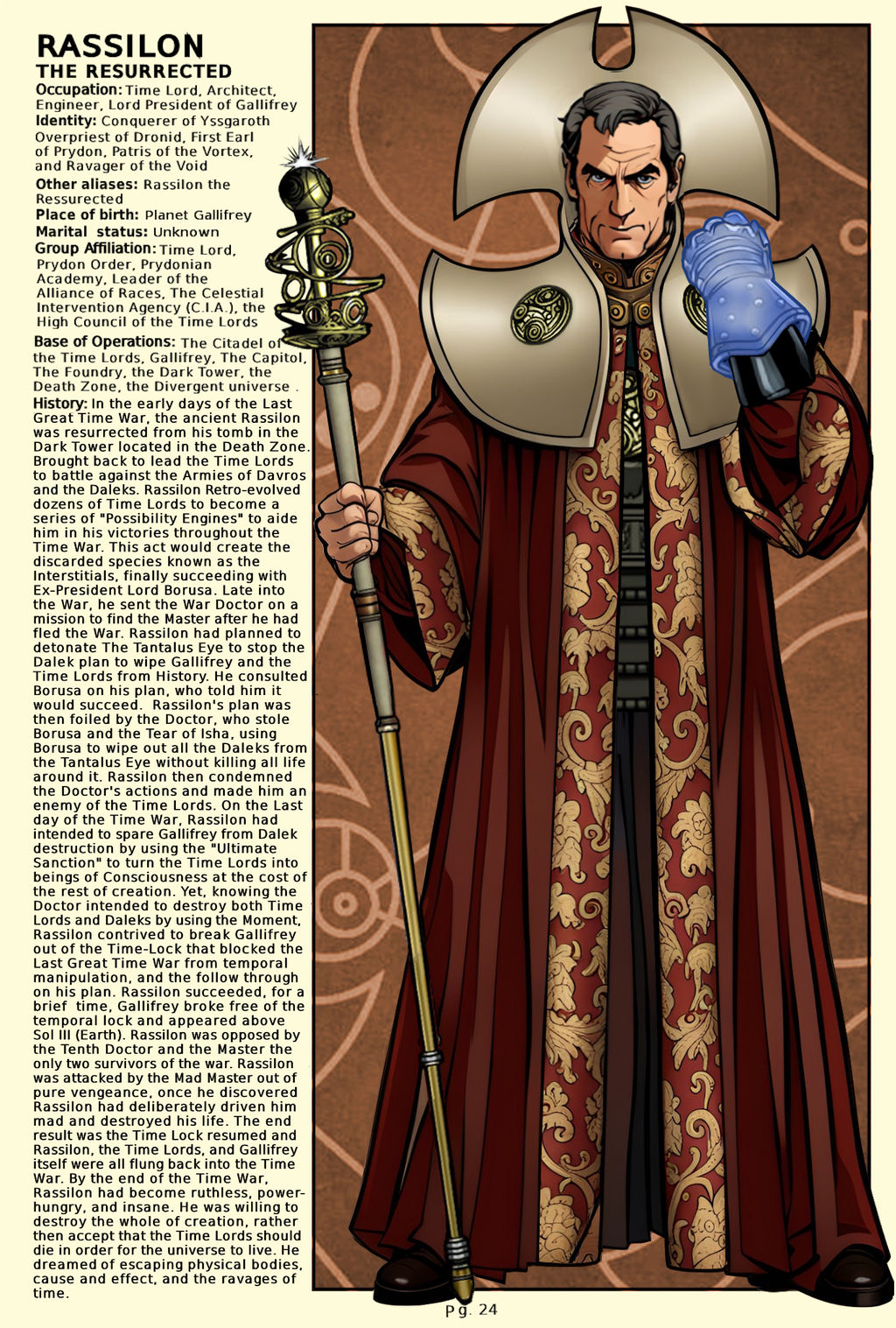 Time Lord Handbook-Page 24 (Rassilon Resurrected) by Time-Lord-Rassilon ...
