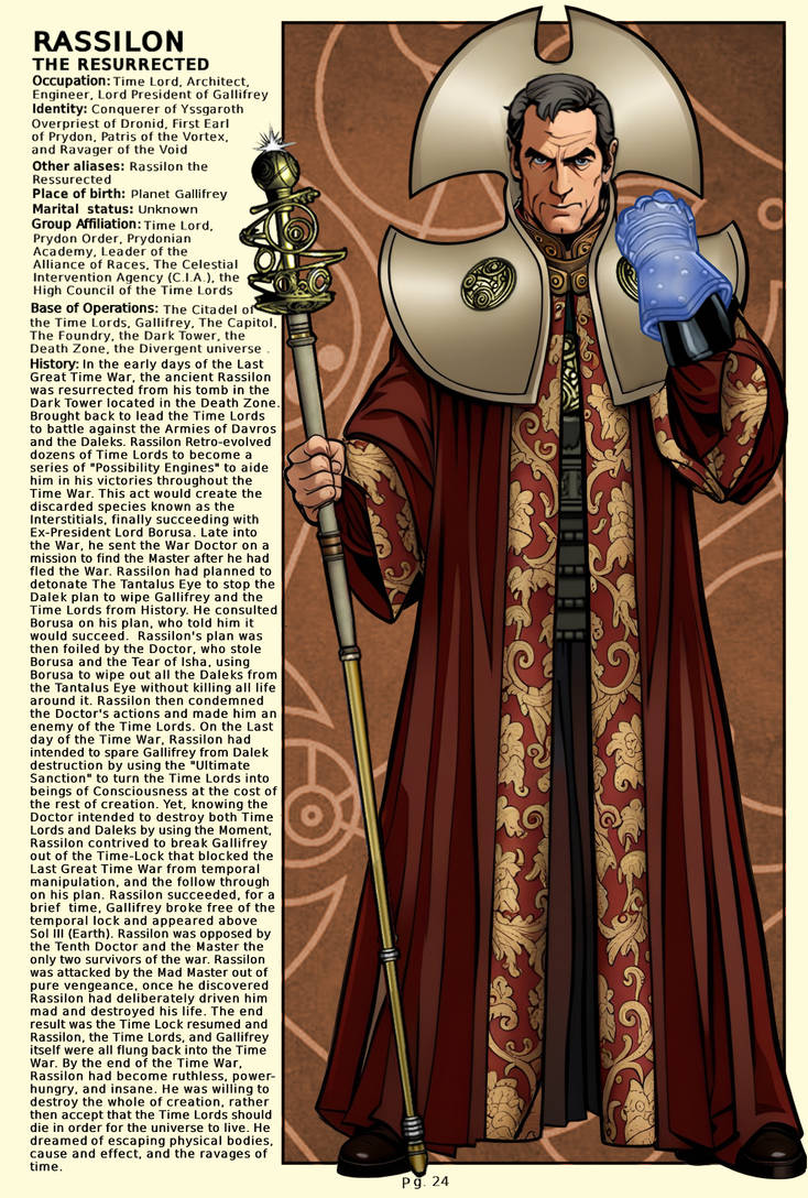 Rassilon Quotes The Handheld War | The Game Of Rassilon Wiki | Fandom