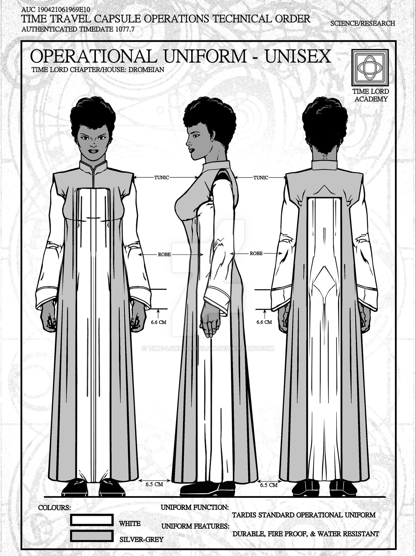 Time Lord Robe Custom Time Lord Operational Uniform 05 by Time-Lord-Rassilon on DeviantArt