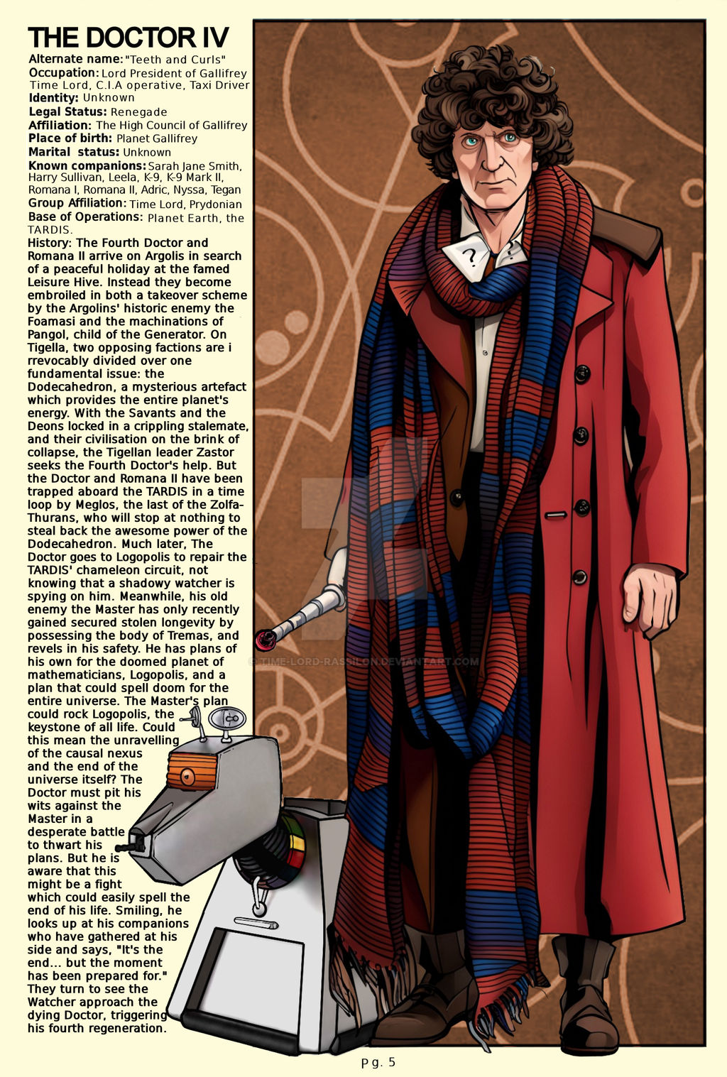 Time Lord Handbook Page 5 by Time-Lord-Rassilon on DeviantArt