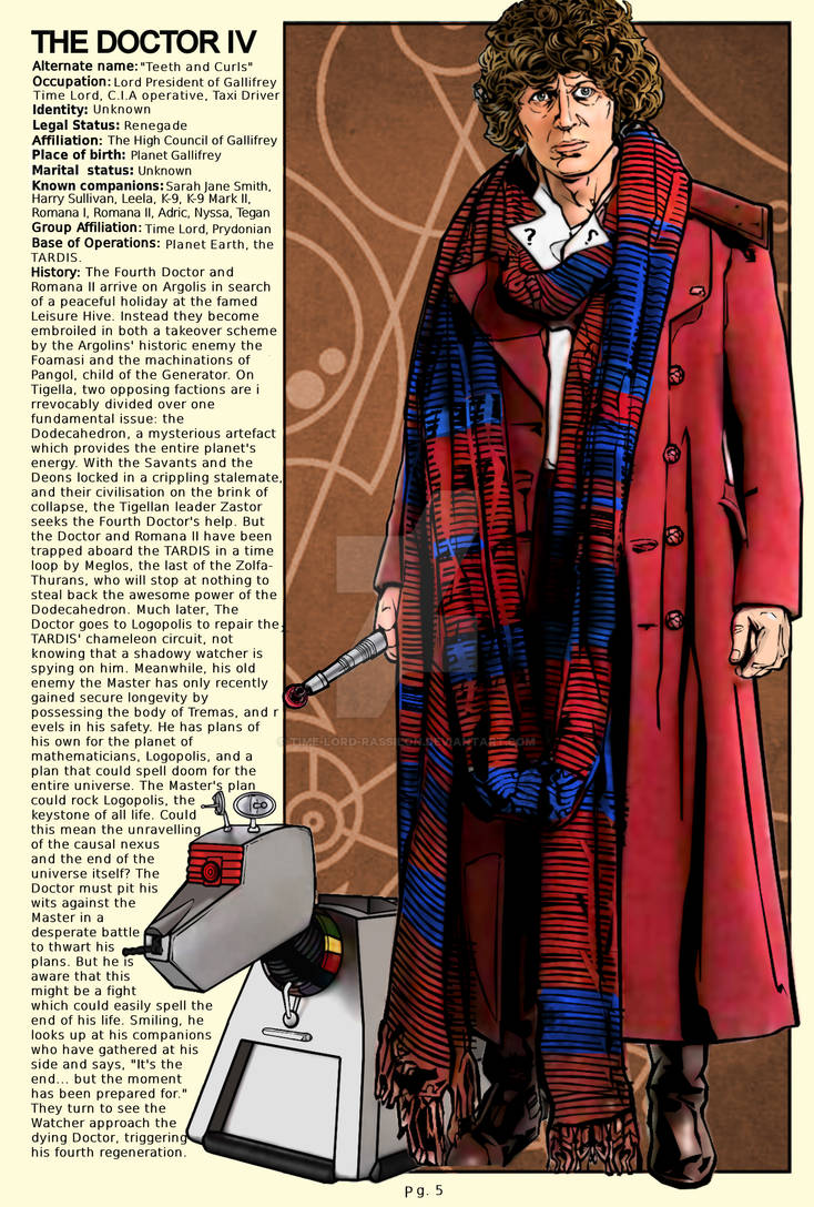 Time Lord Handbook Page 5 by Time-Lord-Rassilon on DeviantArt