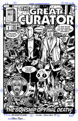 The Great Curator comic cover A
