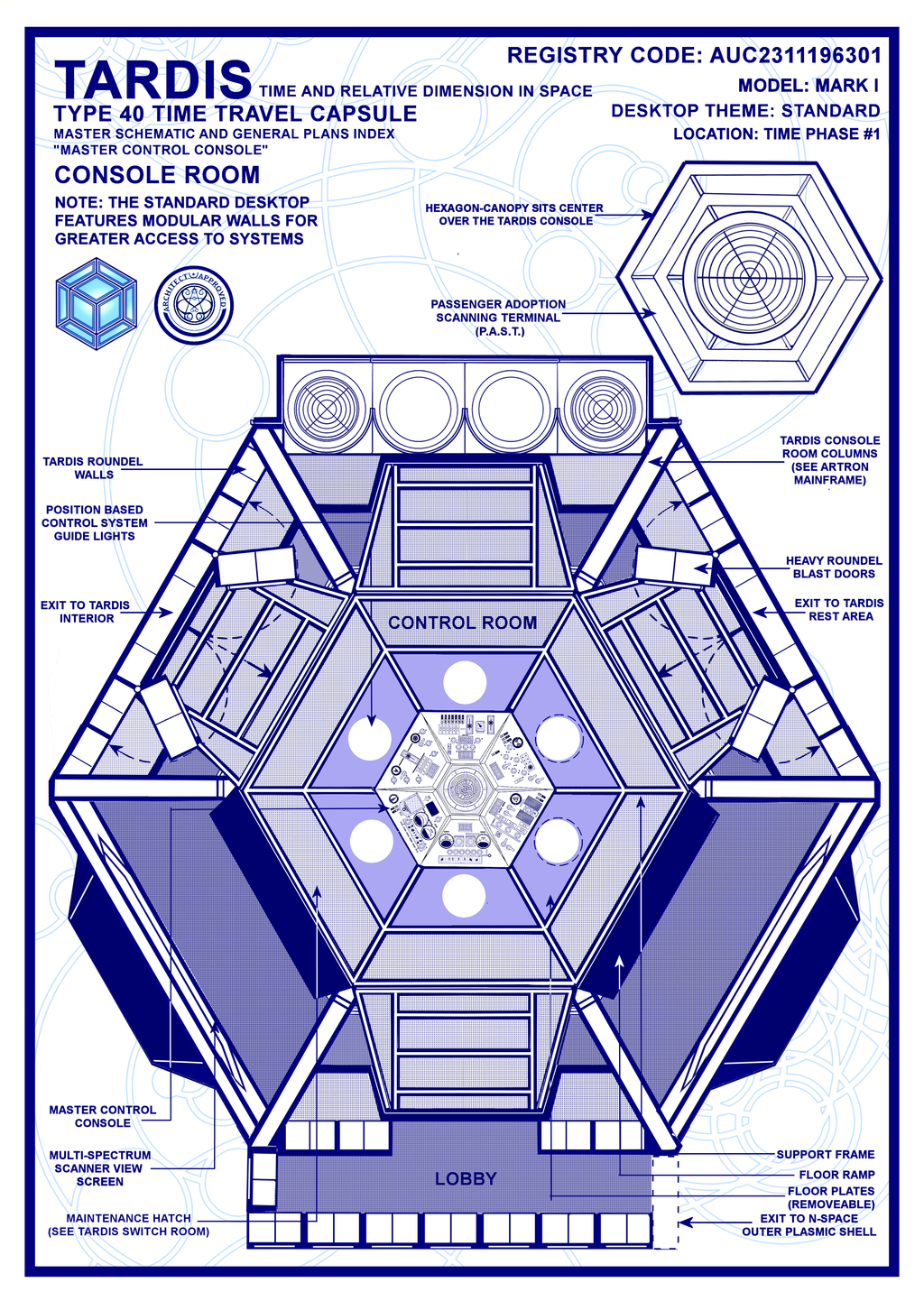Tardis Engine Core TARDIS Master Schematics Page TBD10 by Time-Lord-Rassilon on DeviantArt