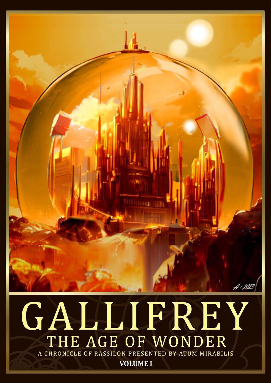 Gallifrey The Age of Wonder Cover by Time-Lord-Rassilon on DeviantArt