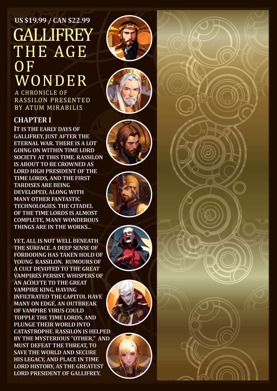 Gallifrey The Age of Wonder-Introduction Page by Time-Lord-Rassilon on ...