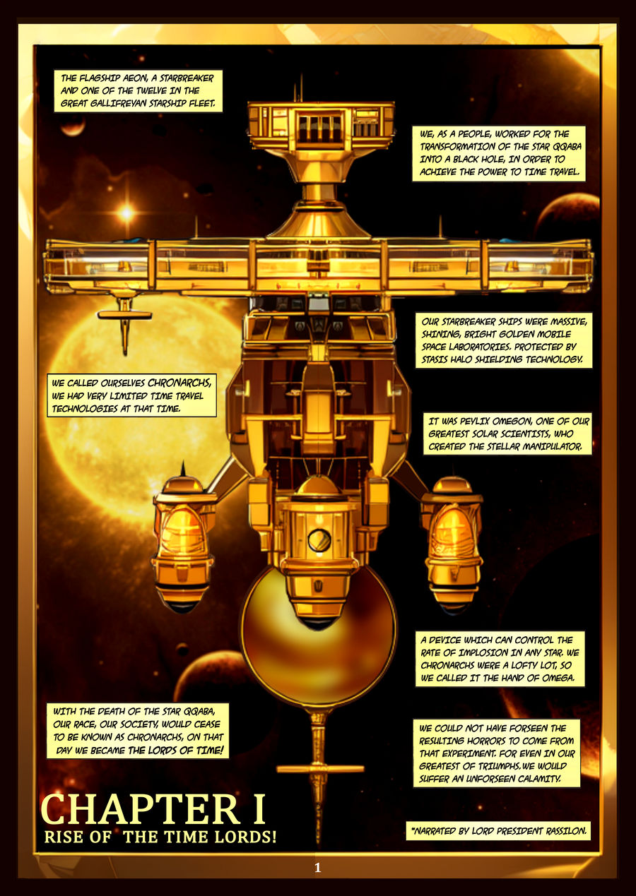 Gallifrey The Age of Wonder Page 1Final by Time-Lord-Rassilon on DeviantArt
