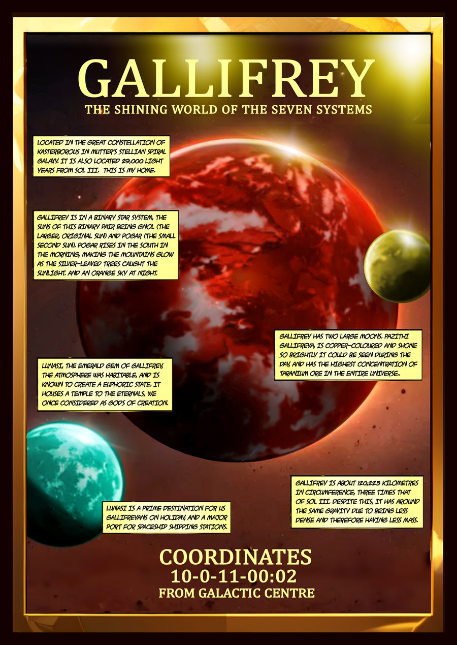 Gallifrey The Age of Wonder Page 0 by Time-Lord-Rassilon on DeviantArt
