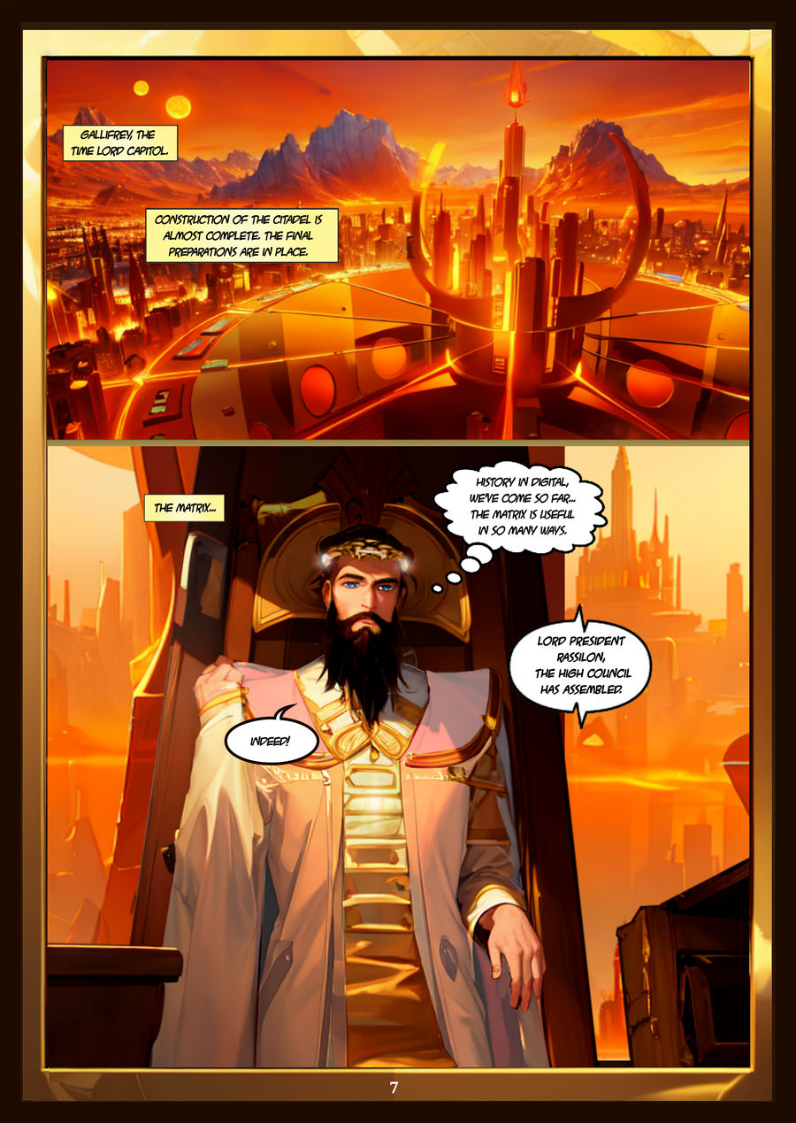 Gallifrey The Age of Wonder Page 7 by Time-Lord-Rassilon on DeviantArt