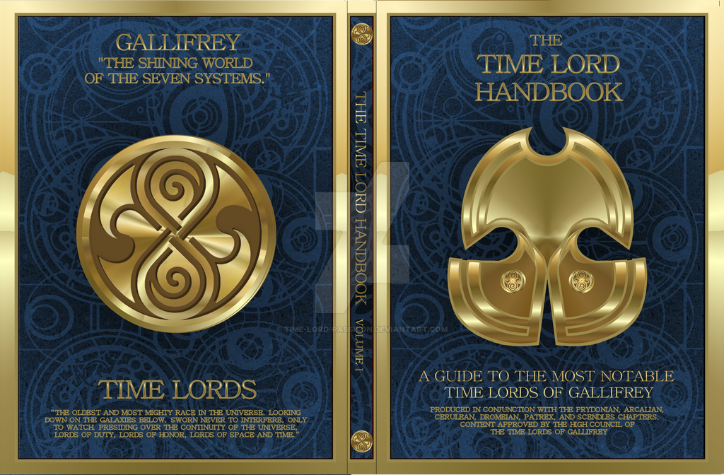 Time Lord Handbook Full Cover by Time-Lord-Rassilon on DeviantArt