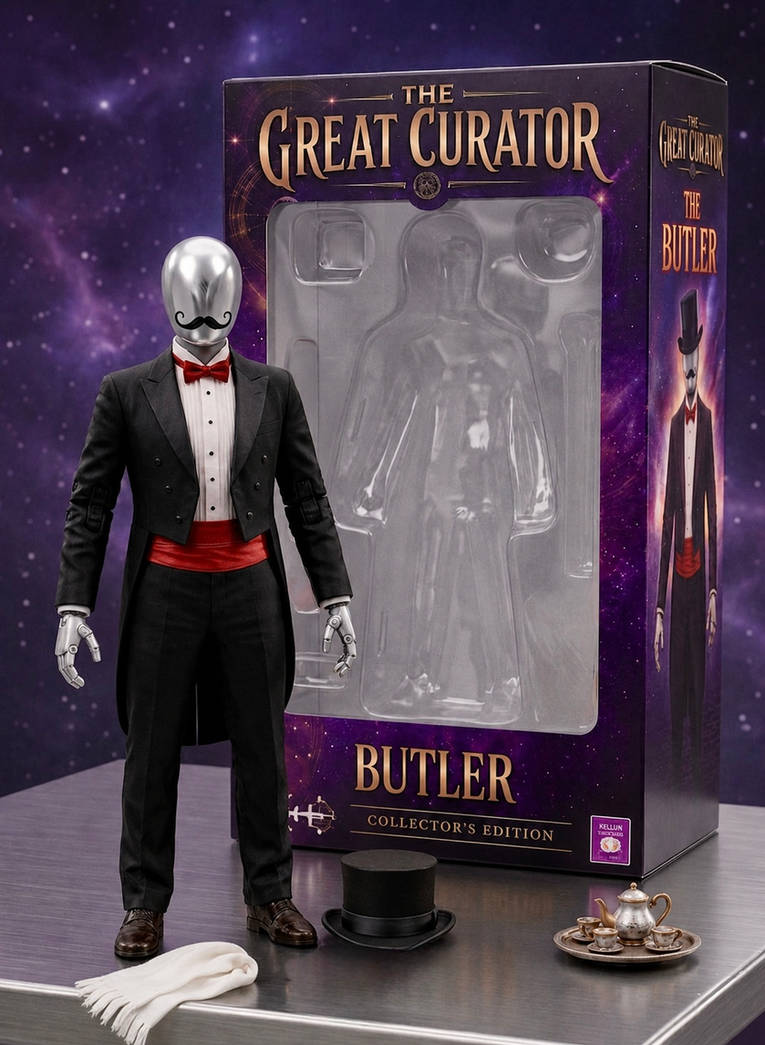Butlermation The Great Curator-Butler Action figure concept by Time-Lord-Rassilon on ...