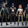 NECA Toys style Fifth Element wave 1 figures