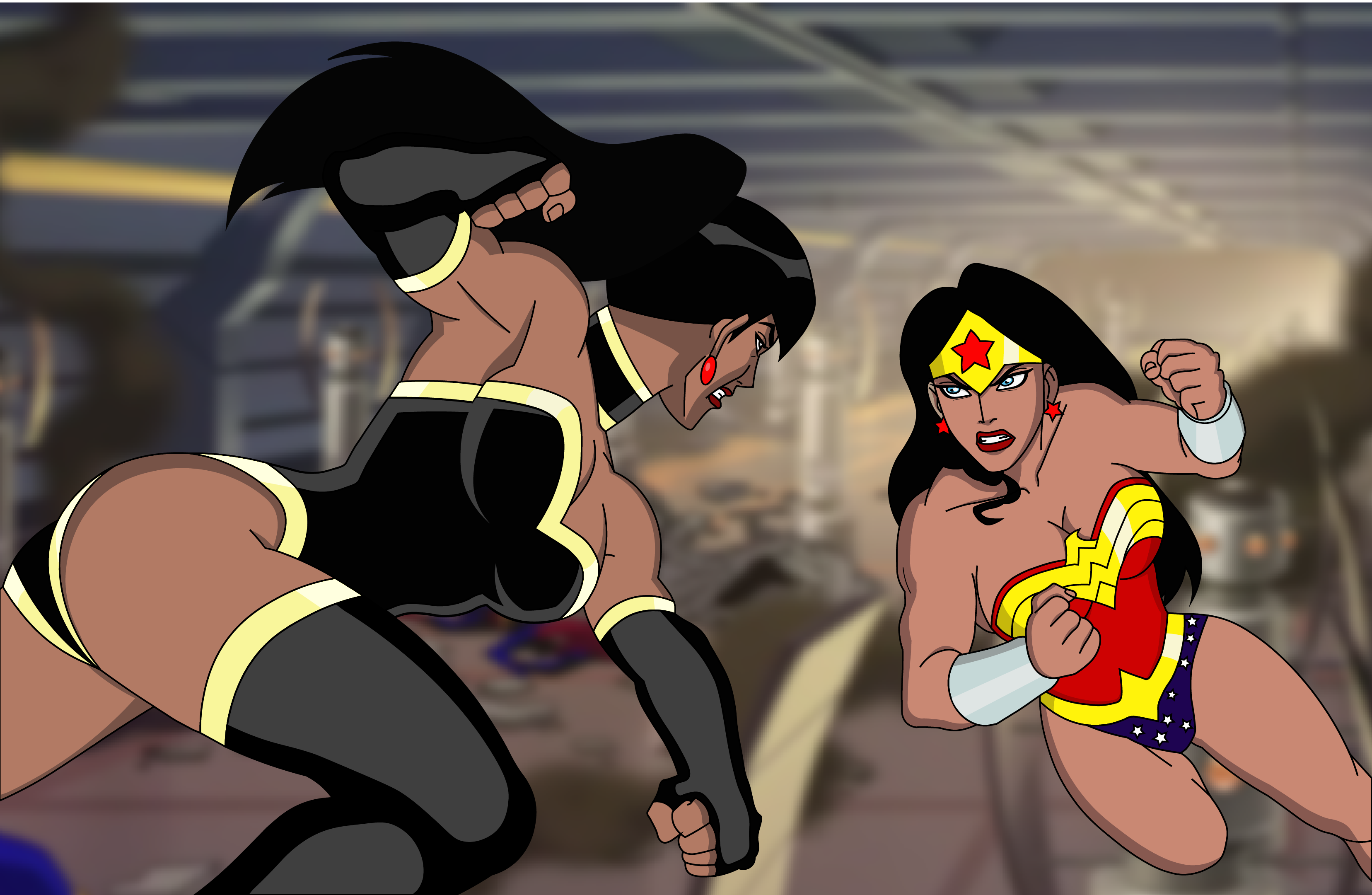 Rocksteady Wonder Woman by Dreddzilla on DeviantArt