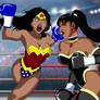 Superwoman vs Wonder Woman - Boxing 1