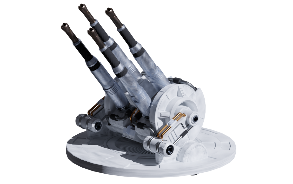 Star Wars Quad Turbolaser Cannon 8 by Skeweder on DeviantArt Star Wars Quad Turbolaser Cannon 8 by Skeweder on DeviantArt