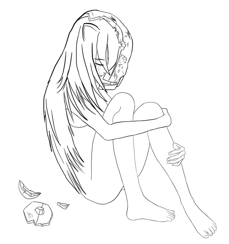 Elfen Lied Fanart - Outlines