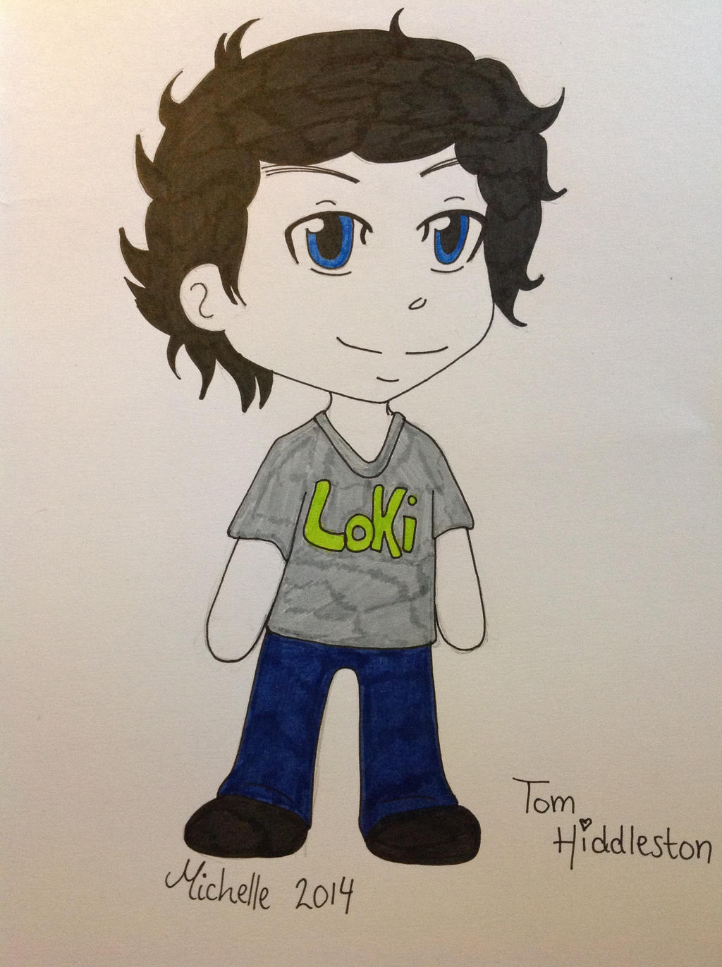 Chibi Tom Hiddleston