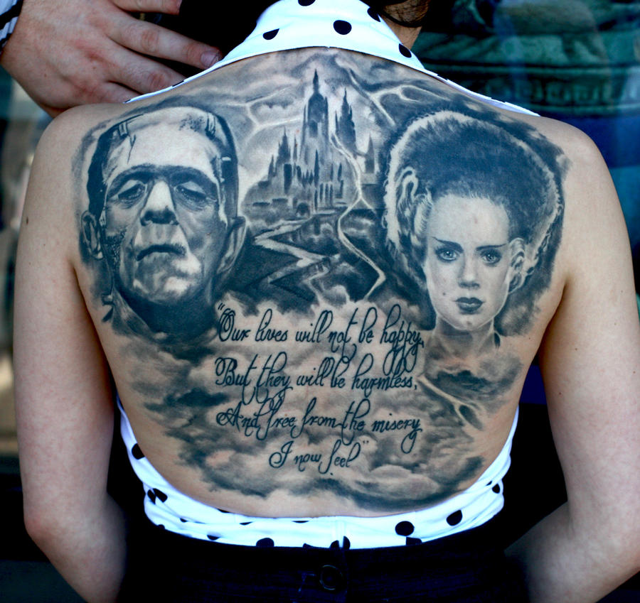 Frankenstein Backpiece