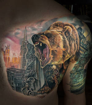 GRIZZLY by Todo ABT Tattoo