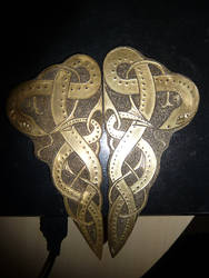 Celtic knot serpents