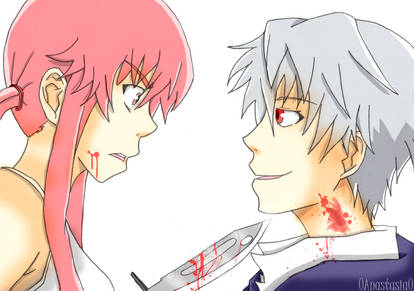 Mirai Nikki - Yuno and Akise