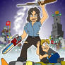 Luke and Sara's Wedding art - Army of Darkness