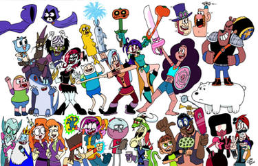 Networking - Mighty MagiSwords x Cartoon Network