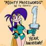 Mighty MagiSwords 1 year anniversary