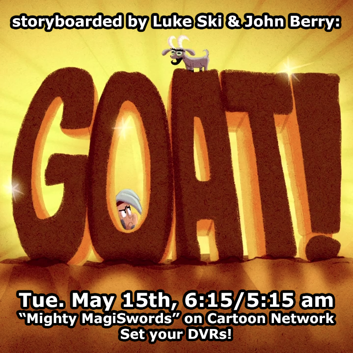 Mighty MagiSwords Goat promo by artbylukeski