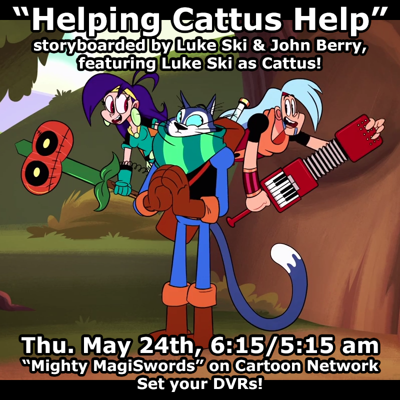 Mighty MagiSwords Helping Cattus Help promo by artbylukeski