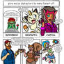 Six Fan Arts by Luke Ski
