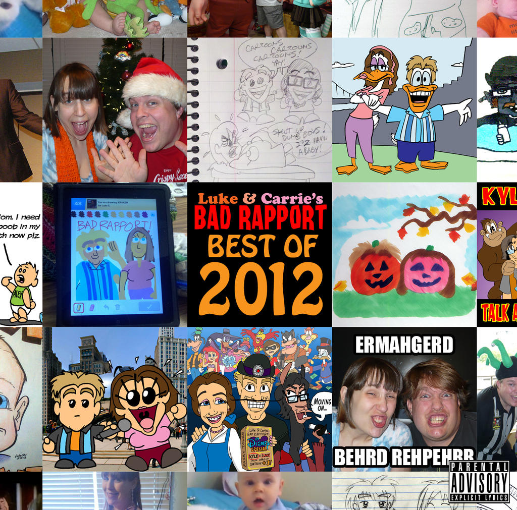Luke and Carrie's Bad Rapport Best Of 2012 album