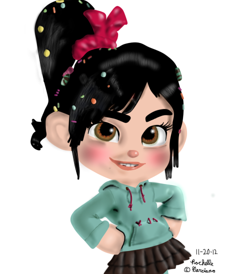 Vanellope Von Schweetz by BridgetteandCody on DeviantArt