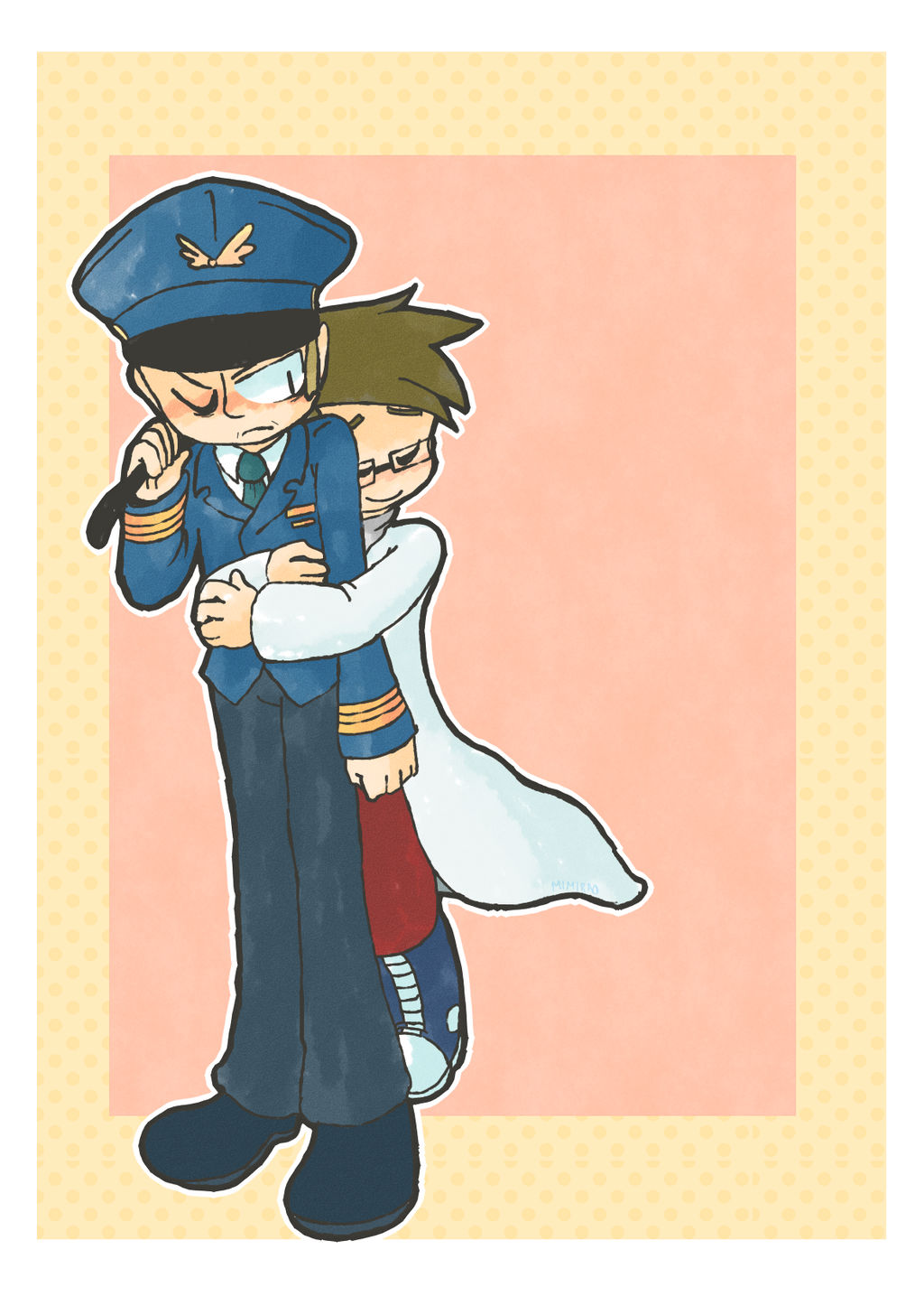 Nerd General General and Nerd by Shotaro-98 on DeviantArt
