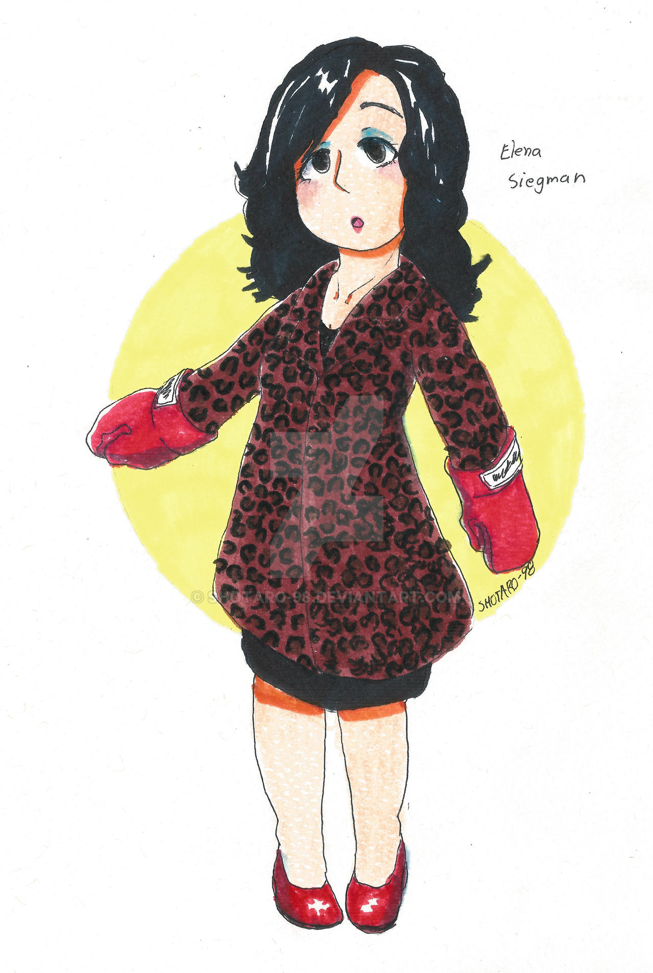 Elena Siegman by Shotaro-98 on DeviantArt