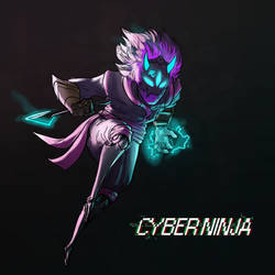 Cyber Ninja (Character Design homework)