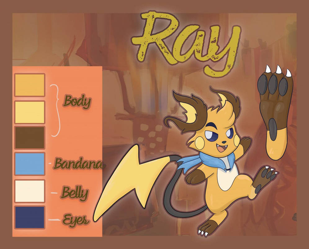 Ray The Raichu Reference Sheet By RayTheChu On DeviantArt ray-the-raichu-reference-sheet-by-raythechu-on-deviantart