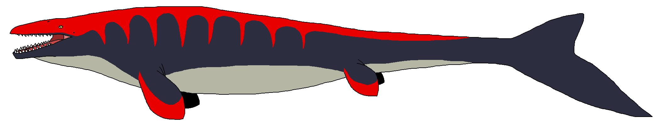 Mosasaurus by Haken373737 on DeviantArt