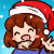 Christmas Frisk icon (free to use)
