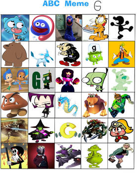 My Favorite G Characters
