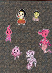 FKM #056 Sumokishi #092 Chewgamu #093 Shautogum by Jai-Ti