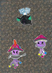 FKM #081 Shroobering #082 Piratufo #113 Spiritter by Jai-Ti