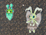 #018 Poodlellar #019 Budlefly #135 Strikning (3) by Jai-Ti