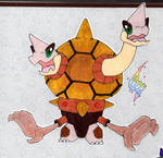 1MEGA #040 Mega Tweegon #046 Mega Thorphan (3) by Jai-Ti