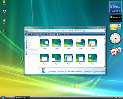 Windows 7M1 styler toolbar