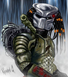 Predator v2 photoshop paint