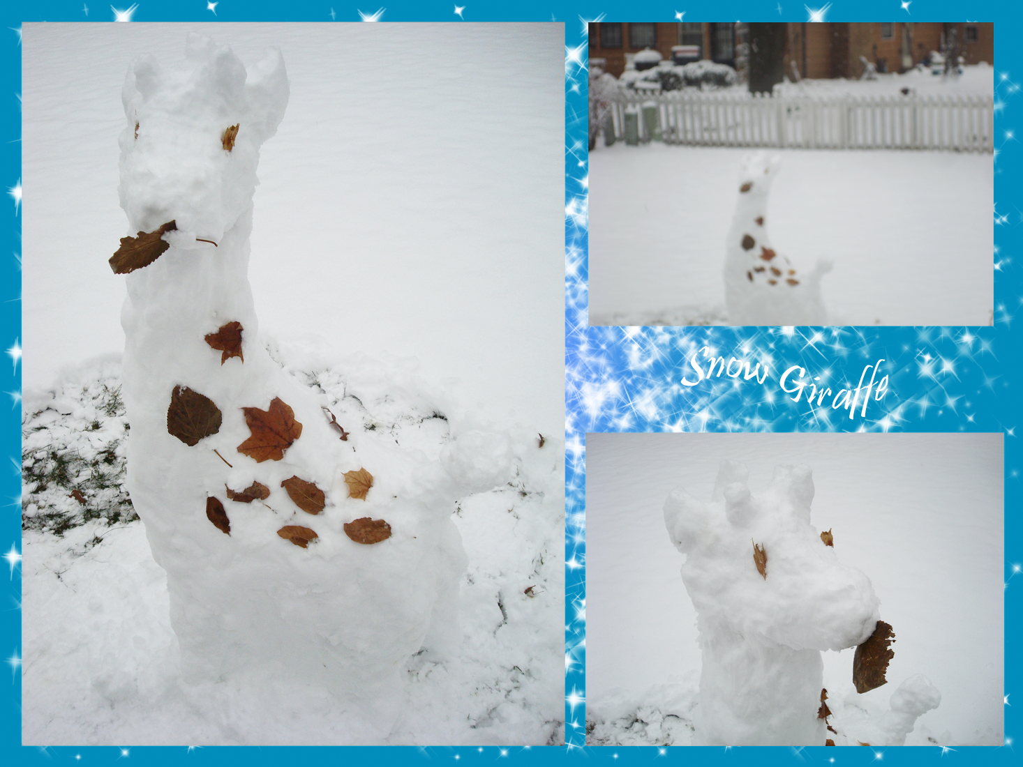 Snow Giraffe